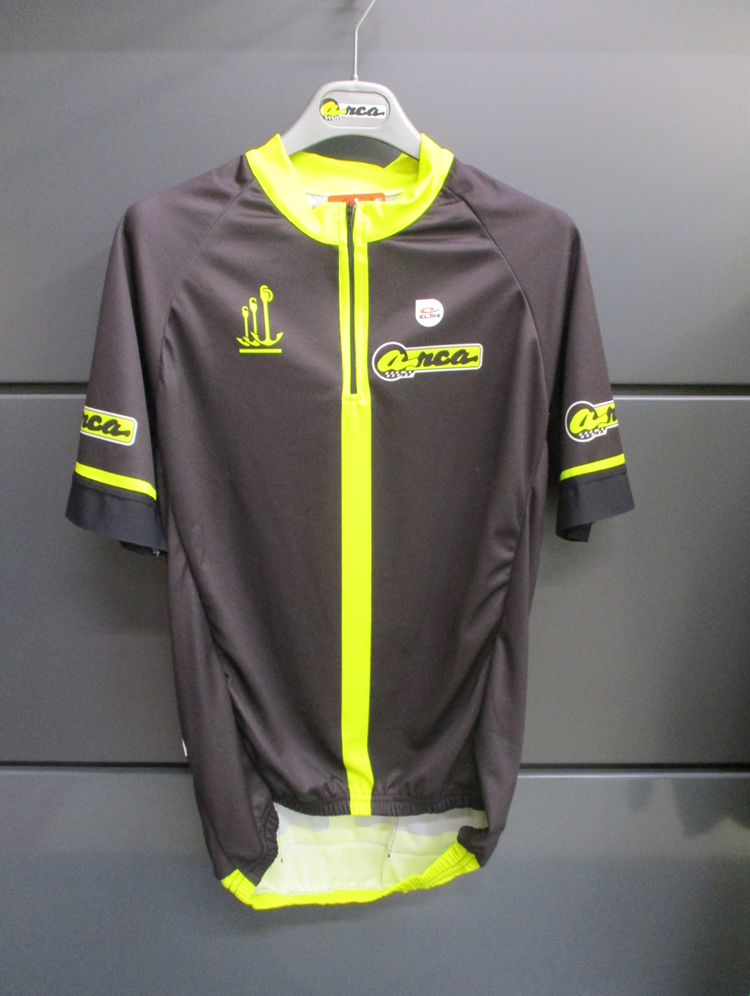 MAILLOT ANCA MANGA CORTA NEGRO AMARILLO 2XL